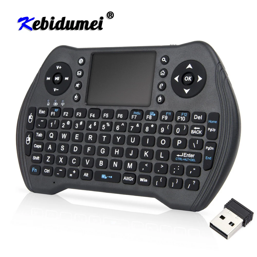 Kebidumei MT10 2 4 GHZ Мини Беспроводная Bluetooth Клавиатура Тачпад воздушная мышь Поддержка
