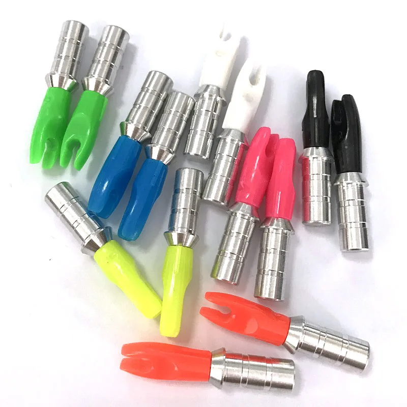 12x plastic.arrow pinnock+arrow nock pin for ID4.2mm arrow nocks accessory HJKU