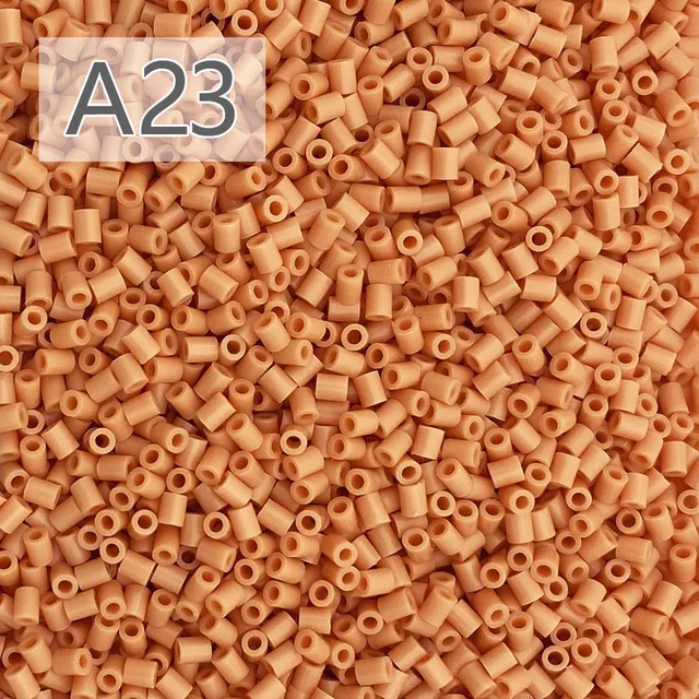 2.6mm/2000pcs/bag Hama Beads PUPUKOU Perler DIY Kids Iron Beads Fuse Handmade Gift Children Toy A23