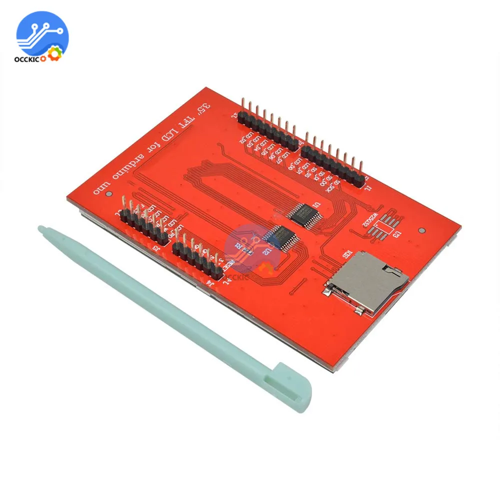 3 5 дюймовый TFT ЖК сенсорный экран модуль для Arduino UNO Mega2560 плата 480x320 дисплей|Экраны|