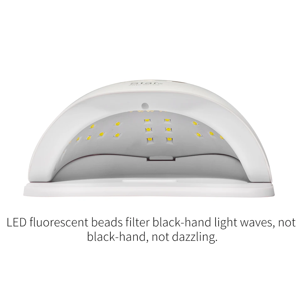 MORDDA Star2 72 Вт лампа для ногтей УФ-светодиодный ледяной светильник для сушки всех ногтей Гель-Сушилка для ногтей для маникюра инструмент для дизайна ногтей с 10 s/30 s/60 s/таймером