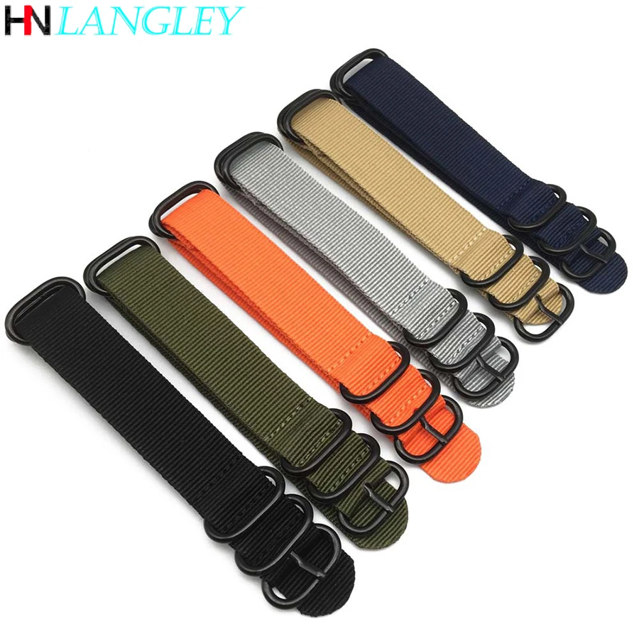 Ремешок для часов общего использования оптовая продажа тканый нейлоновый