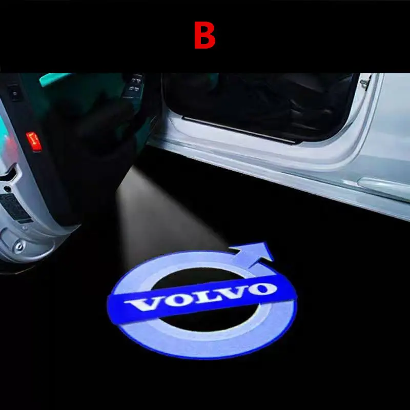 Автомобиль Добро пожаловать светильник для VOLVO Все автомобили 2 шт./компл