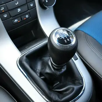 

Stick Gear Shift Knob Gaiter Boot For Chevrolet Cruze 2008 - 2015 Black
