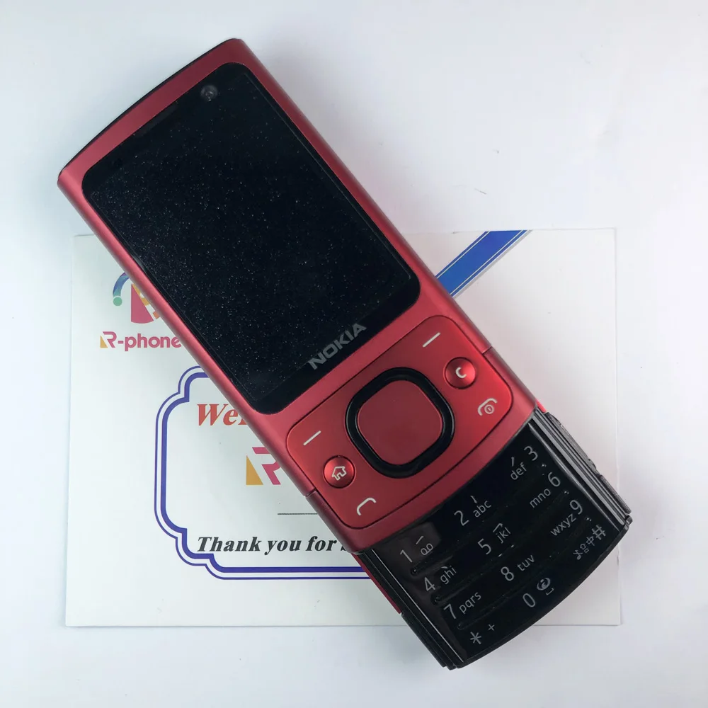 Оригинальный мобильный телефон NOKIA 6700 s Silder 3G GSM разблокированный Восстановленный
