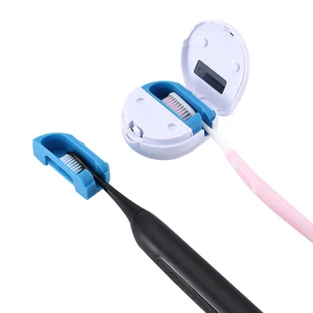 

UV Led Portable Toothbrush Disinfection Box Uv Toothbrush Sterilizer Plug-In Wall-Mounted Sterilized Toothbrush Box PI669