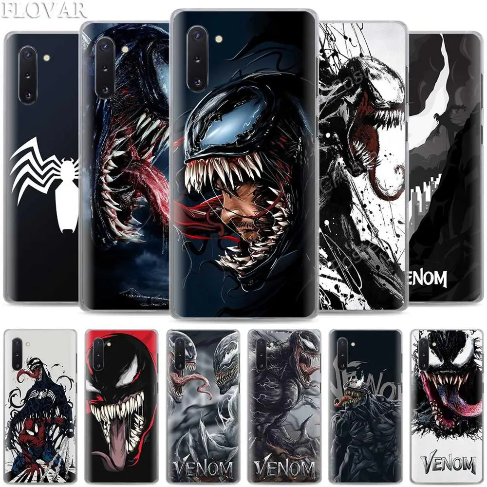 

venom Phone Cases for Samsung Galaxy Note 10 S10 Plus 5G S10e A30 A40 A50 A60 A70 M40 Hard Cover Coque