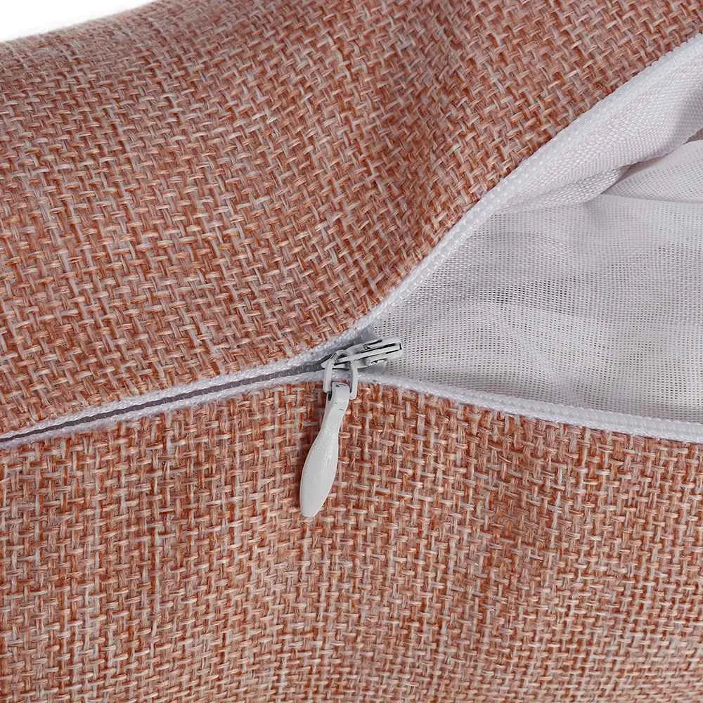 40x10cm Removable Pillow Summer Linen PP Cotton Body Neck Pillow Bed Roll Cushion Head Leg Back Support Travel Column Pillows