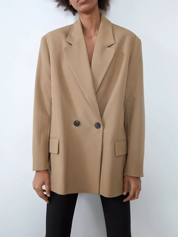 

Overplus of Goods Exported to Europe And US Women's 2019 Autumn And Winter New Style Loose-Fit Casual Suit Jacket Long Sleeve Fo