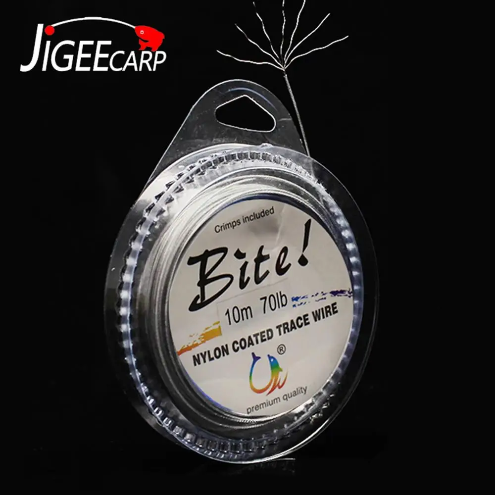Stainless Steel Fishing Leader Wire Braided Fishing Line Jig Wire