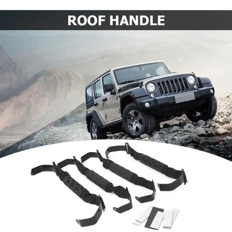 Прочные ручки для спортивной штанги, передние и задние ручки для спортивной штанги, 4 комплекта для Jeep Wrangler JL