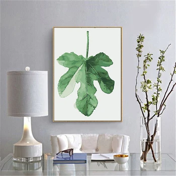 

Green Plant 4 Paintings By Numbers DIY Pictures Oil Coloring By Numbers Set Gift Drawing By Numbers Canvas Decor New Arrivals