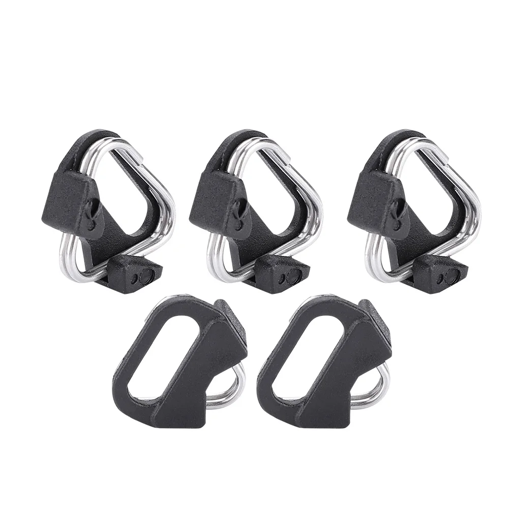 

SOONHUA Replacement Alloy Split Ring Triangle Rings Hook 5pcs Strap Triangle Rings For Camera Shoulder Straps