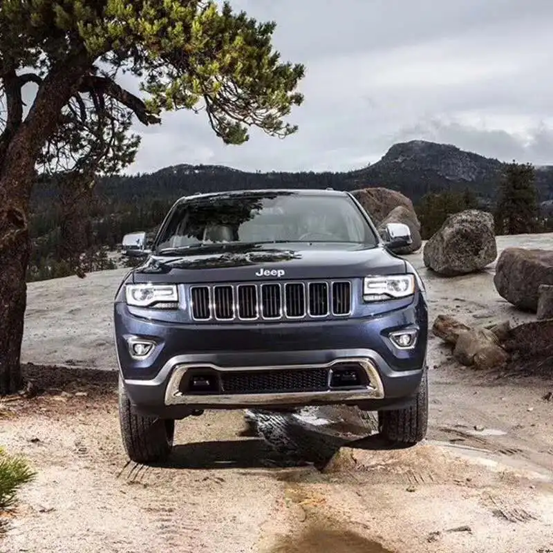 Автомобильная Передняя сетка вокруг решетка гриль крышка планки для Jeep Grand Cherokee