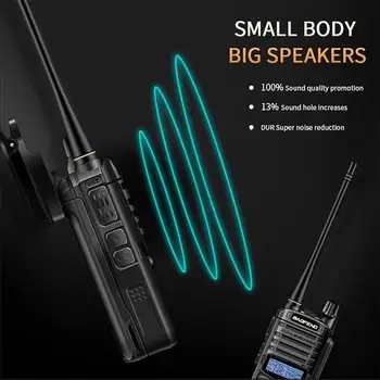 

8W Bao feng UV-9R Plus Walkie Talkie VHF UHF Dual Band Handheld 2 Way Interphone