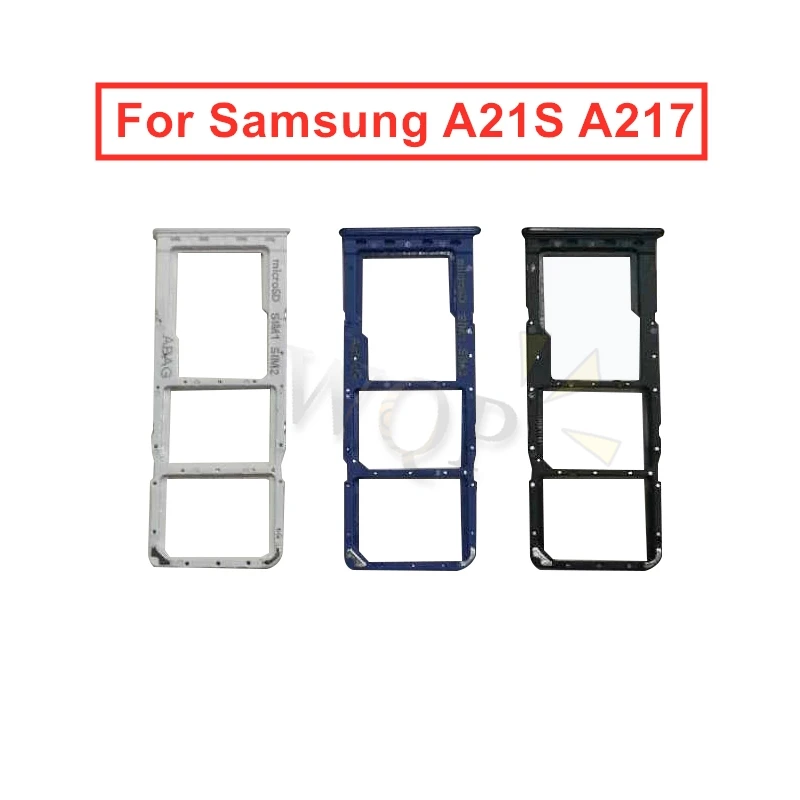 for Samsung Galaxy A21s A217 Sim Card Tray Holder SIM Card Micro SD Card  Slot Adapter Replacement Repair Spare Parts - AliExpress