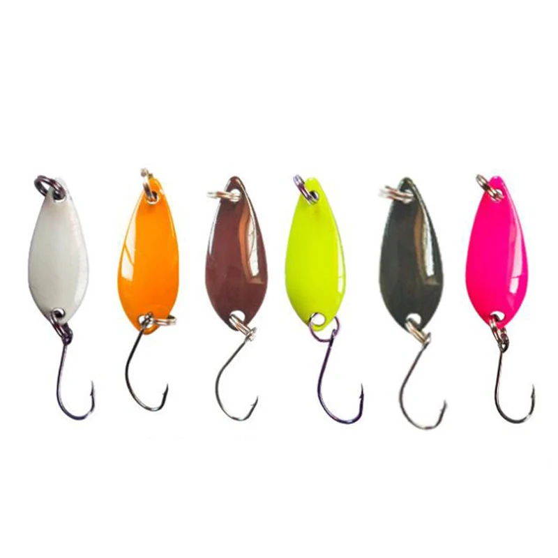 Set 10 Esche Artificiali Spinner E Wobbler Per Luccio, Persico, Trota - Multicolore