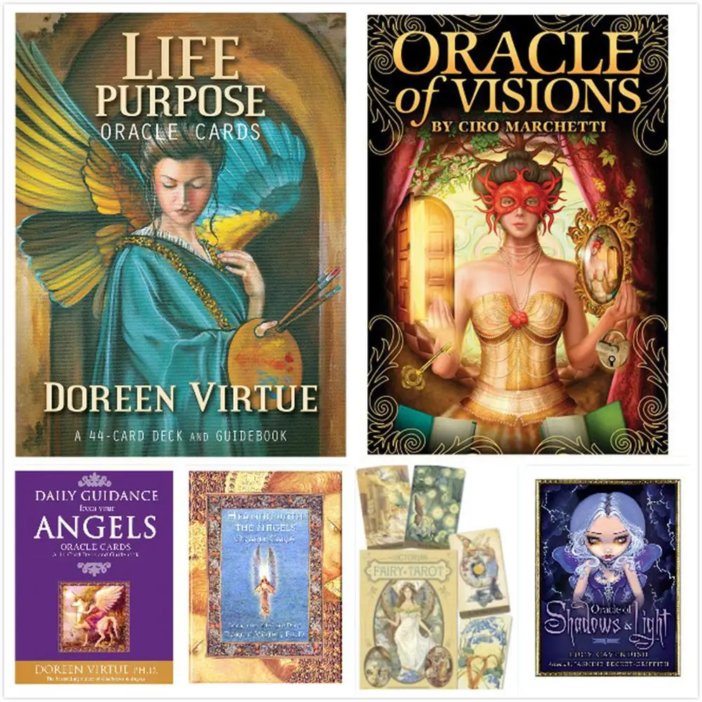 Карты Таро Oracle карты Настольная игра английские карточки детская настольная