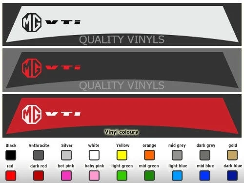 

For MG3 VTI ROVER SUNSTRIPS CAR WINDSCREEN GRAPHIC DECAL STICKERS SU239