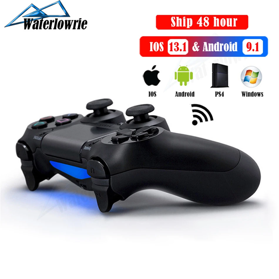 Controller For Ps4 Pc Mac Iphone Android Phone Wireless Bluetooth Gamepad For Playstation 4 Controle Dualshock Console Joystick Gamepads Aliexpress