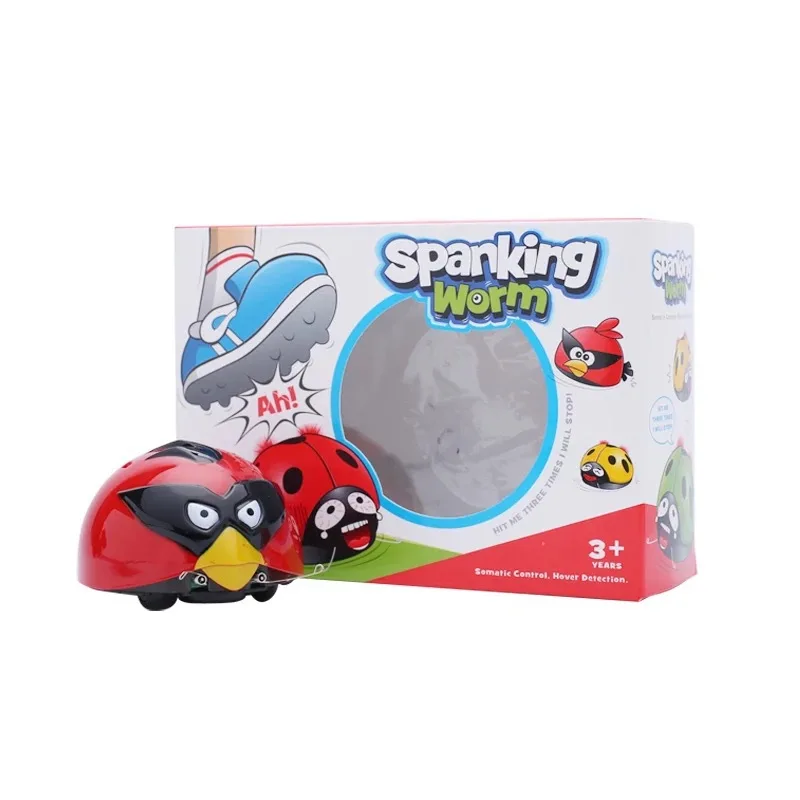 Игрушка для кошек, детские игрушки, креативные ползающие птицы, светящиеся индукционные черви, детские игрушки, забавный кот, Индукционная интерактивная игрушка