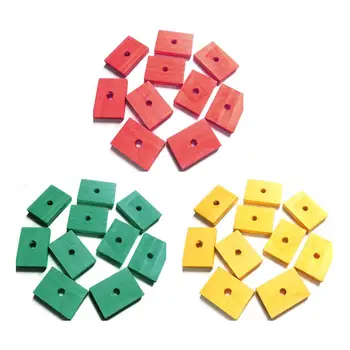 

30Pcs Colorful Large Wooden Parts Building Block Toys Interaction Entertainment