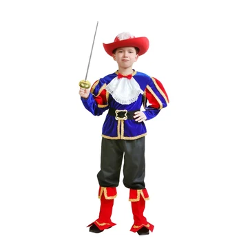 

Carnival costume "Puss in Boots", jacket, hat, boots, sword, p. 36, height 134-140 cm