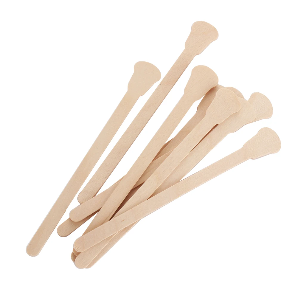 5 шт. одноразовые натуральные деревянные палочки для воска, инструмент для удаления волос, аксессуары для красоты тела, инструменты для сообщений
