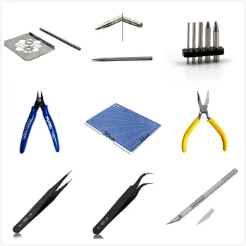 

Zhenwei Tool for 3D Metal Puzzles Assembly Tools Nipper Scissors Long Nose Pliers Tweezers Pencil Sharpener Buckle Bend Device