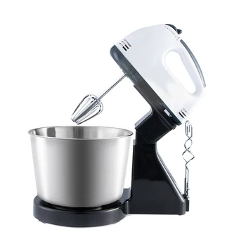 

100W 1.7L Electric Food Egg Hand Mixer Cake Dough Stand Blender Bowl Beater 7 Speed Mixing Kitchen Tools & Gadgets TB Sale