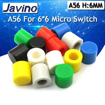 

50PCS Switch key cap Tactile Button Caps Plastic Cap Hat for 6*6mm Micro Tact Switch For Arduino