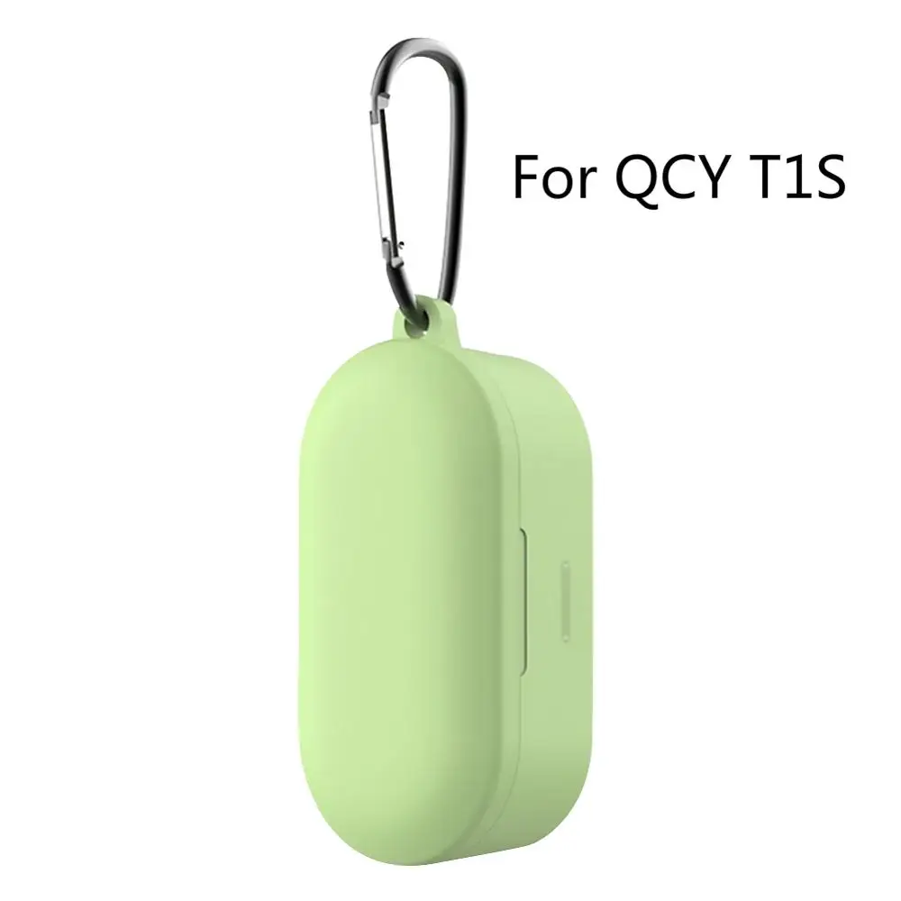 Силиконовый защитный чехол для наушников для QCY T2C анти-капля Пылезащитная Крышка для гарнитуры чехол для QCY T2C T1S T1C TWS защита для наушников - Цвет: C for QCY T1S