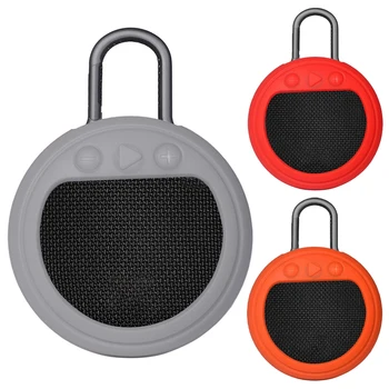 

Portable Protective Silicone Shockproof Case Stand Up Carrying Case Sleeve for Bluetooth Speaker JBL Clip 3