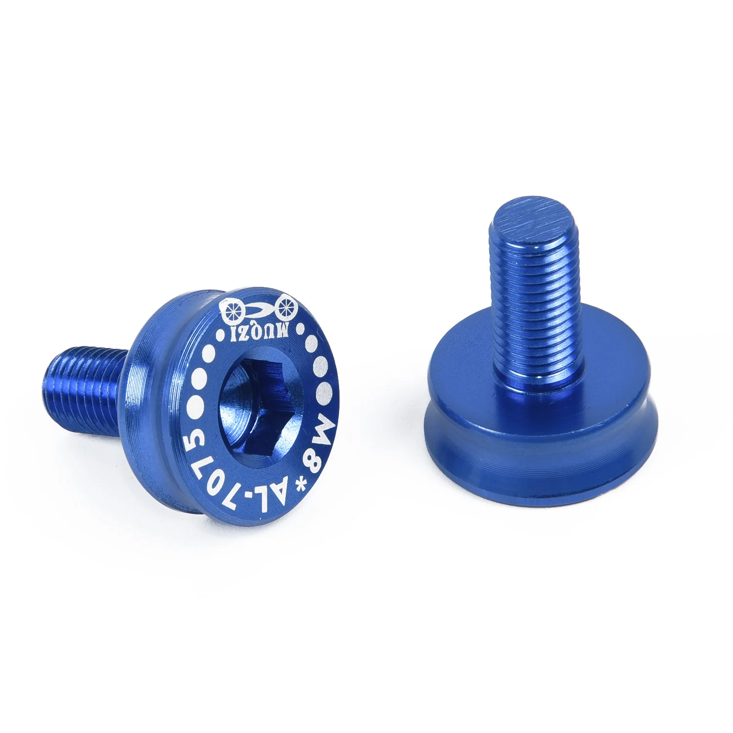 MTB Bicycle Bike Crankset Crank Arm Screw Cap Aluminum Axis Fixing Bolt HOT US