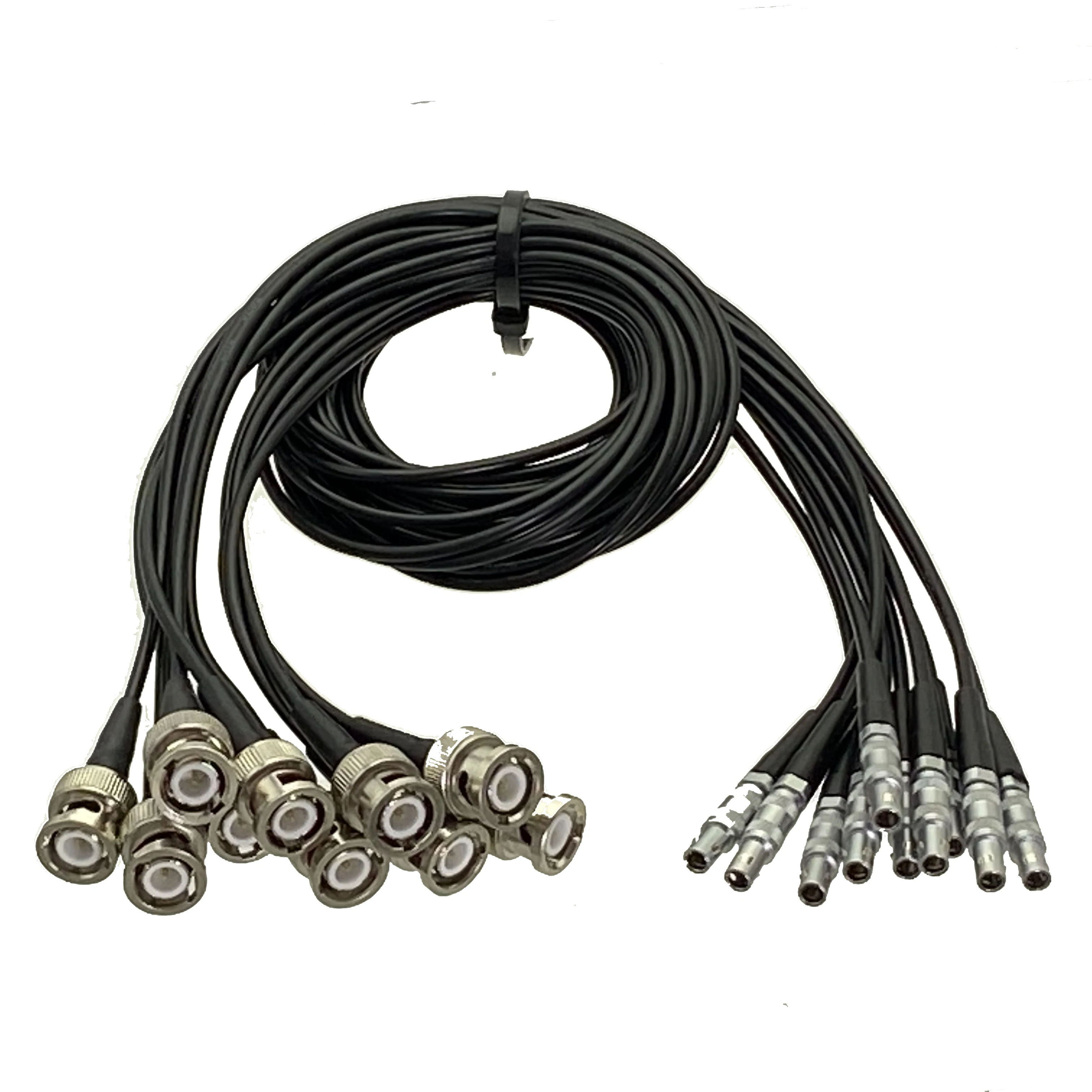 Ffa 00s c5 ao Conector Masculino da Tomada de Bnc para Terminais de Fio Ultrassônicos do Cabo da Trança do Detector da Falha 12 1010ft 510 Peças Peças Rg174