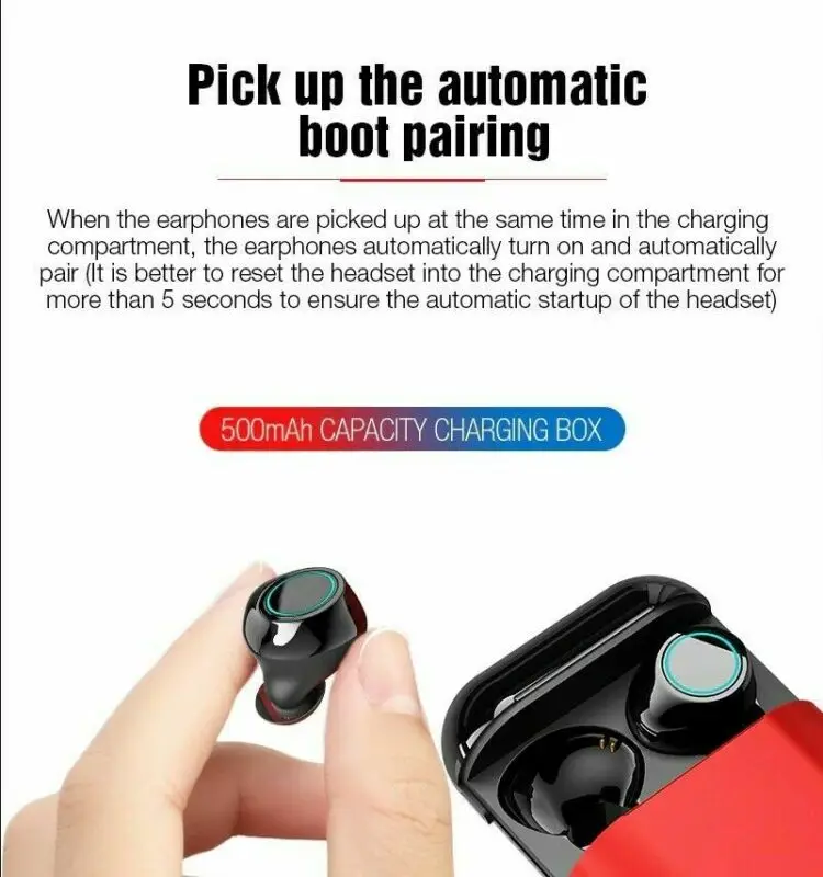 S7 Mini TWS Bluetooth наушники 5,0 Беспроводная гарнитура Bluetooth с сенсорным управлением наушники стерео наушники для мобильного телефона