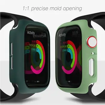 

Screen Film for Apple Watch Series 5 4 Durable Hard Shell Anti Knock Case Skin Cover for Apple Watch Seies 6 SE Funda Capa