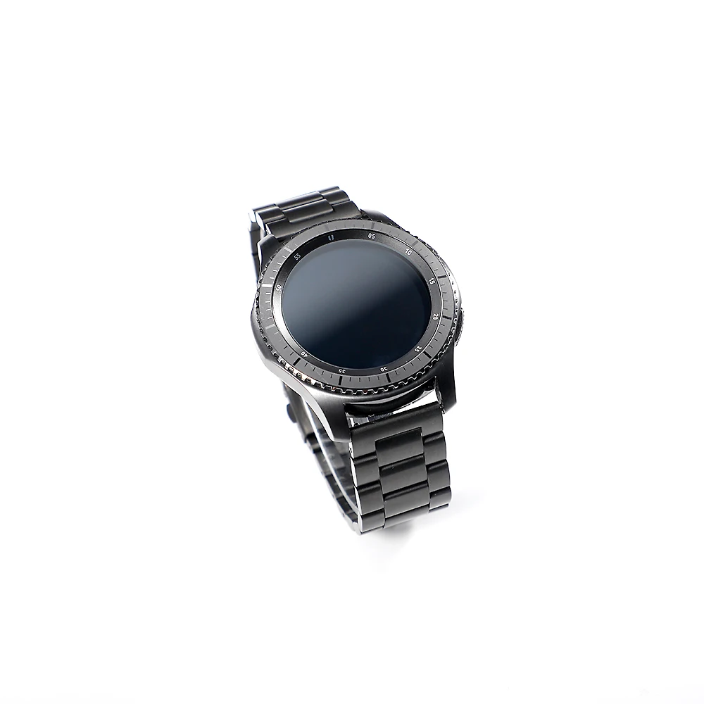 Ремешок+ чехол 20/22 мм ремешок для наручных часов для samsung gear S3 Frontier Galaxy watch 46mm 42 Нержавеющая сталь ТПУ покрытием защитный чехол