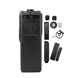 Kit de boîtier de remplacement noir pour talkie walkie Portable, boîtier avant adapté à la Radio MOTOROLA XTS5000 M1, 1 pièce 