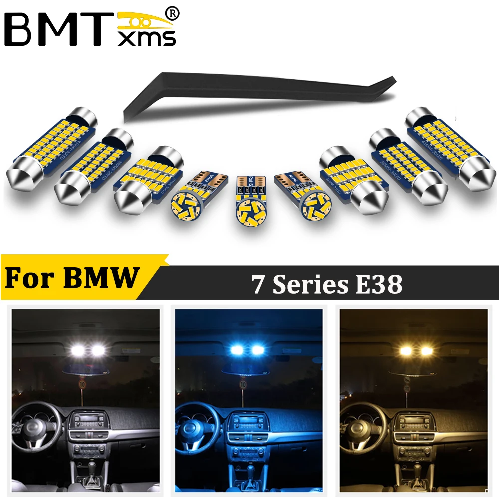 BMTxms 23 шт. Canbus светодиодный ные автомобильные внутренние фары комплект для BMW 7