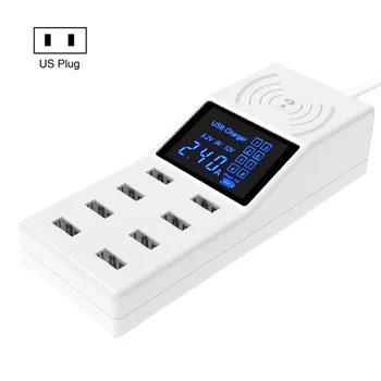 

Wireless Charger Fast Charging USB Charger Smart Universal Hub Power Socket for Samsung iPhone