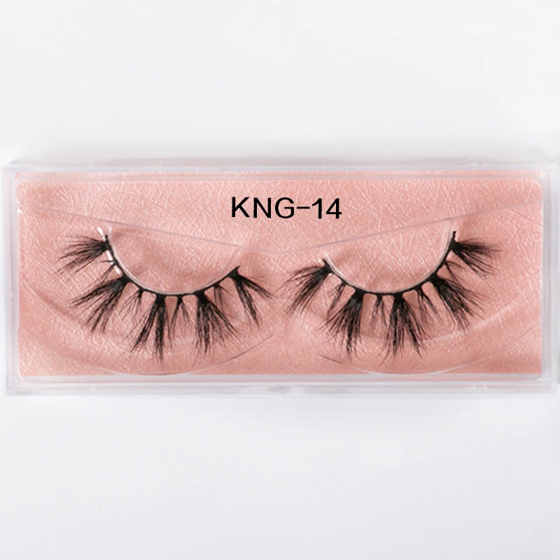 KNG-14 Eyewin 25 мм ресницы, накладные ресницы 5D, норковые ресницы, без грубости, ресницы, многоразовые, популярные, накладные ресницы, макияж - Цвет: KNG-14