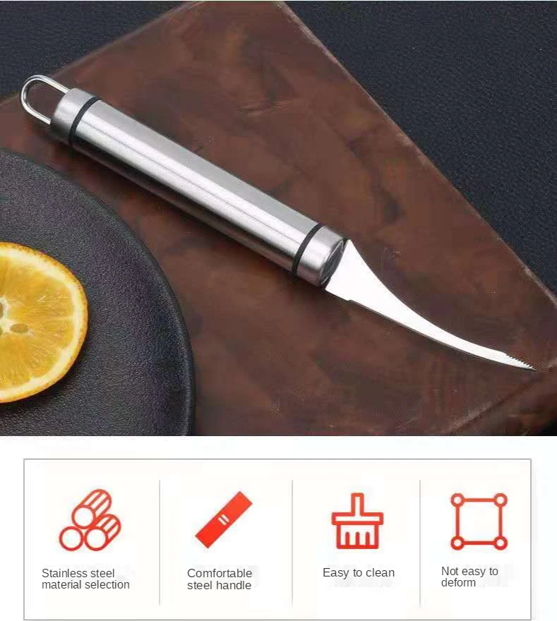 Kitchen Tools & Gadgets hot Kitchen Gadgets To Shrimp Line Artifact Shrimp Line Removal Knife Peeling Shrimp Tool Two In One Multi-Function Open Shrimp Back food tongs