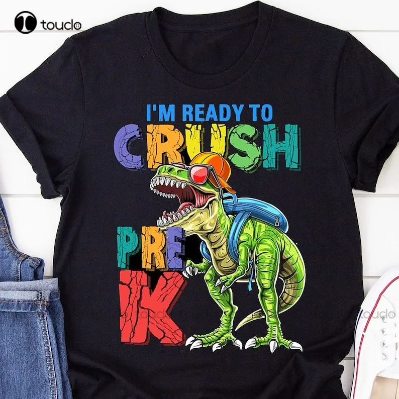 dinosaur pre k shirt