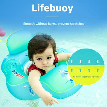 

Inflatable circle Swimming Neck Ring infant Swimming Accessories Swim Neck Baby Tube Ring Safety Neck Float Circle Bathing Buoy