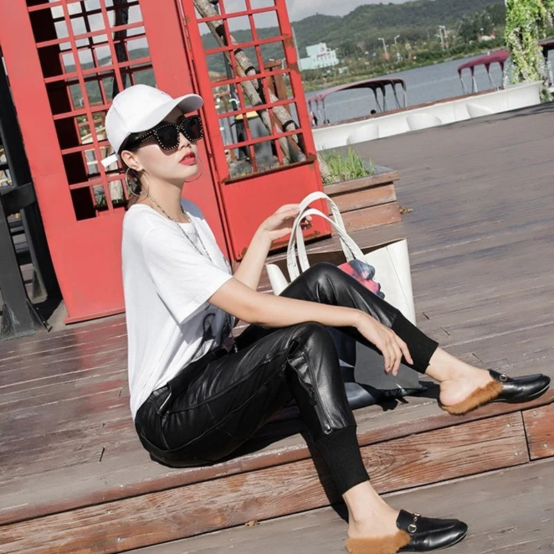 Рисунок 5 - Брюки-султанки женские из натуральной овечьей кожи