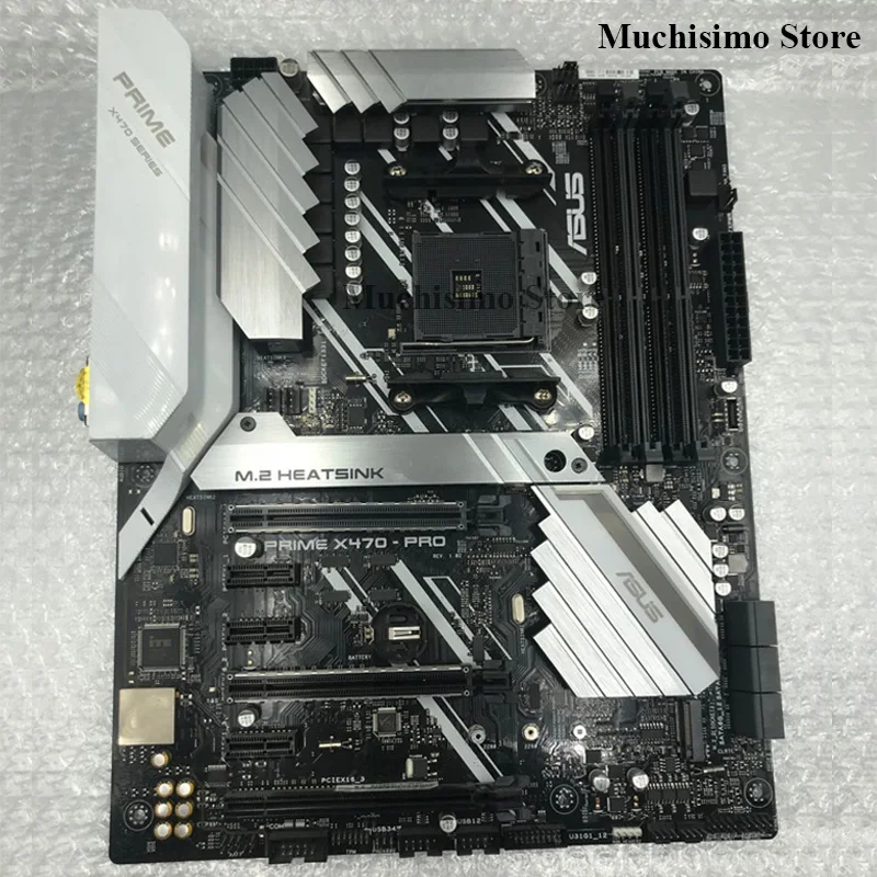 AM4 Motherboard ASUS PRIME X470 PRO Adopts AMD X470 Chip Socket AM4 For ...