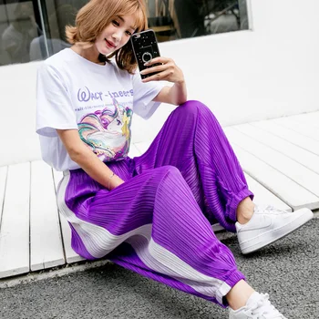 

2020 Top Special Offer None Pantalon Mujer Knickerbockers Women's Summer Thin Loose Chiffon Harem Pants Sports Radish Pants<br>