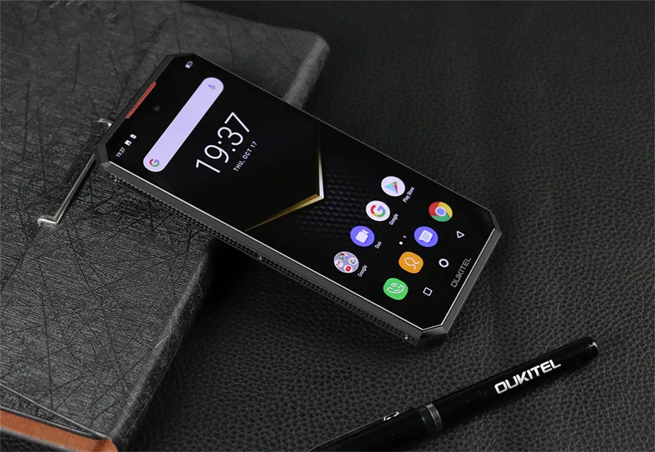 Oukitel K13 Pro 11000 мА/ч, 4 ГБ, 64 ГБ, мобильный телефон 5 V/6A мгновенная зарядка Android 9,0 6,4" MT6762 16MP Камера Face ID NFC Смартфон