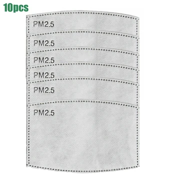 

10pcs/Lot PM2.5 Filter paper Useful Anti Pollution Mask Anti Haze mouth Anti-smog mask Filter paper Health Care for Men Women